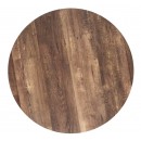 Стол журнальный SIGNAL ALTA B орех/хром 45